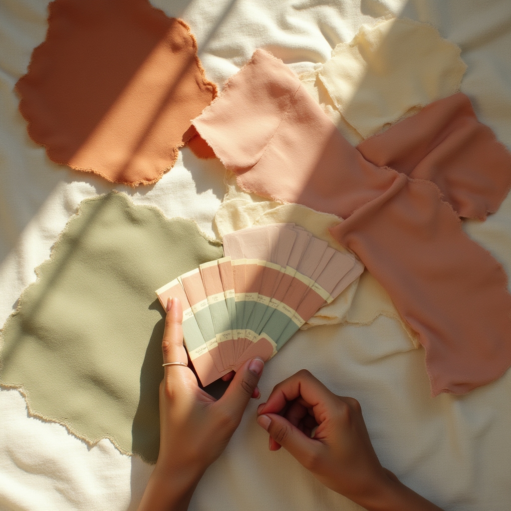 Palette di colori adatti alla corporatura della cliente